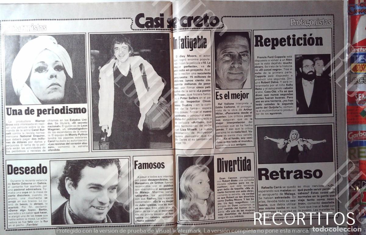 M&uacute;sica de colecci&oacute;n: raffaela carra francis ford coppola dyan cannon raf vallone bertin osbrone monty phyton carol burne