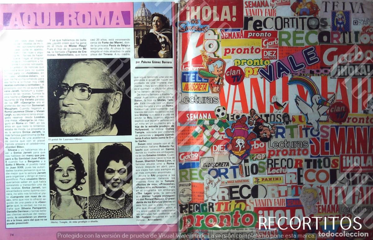 M&uacute;sica de colecci&oacute;n: paloma gomez borrero shirley temple laurence olivier