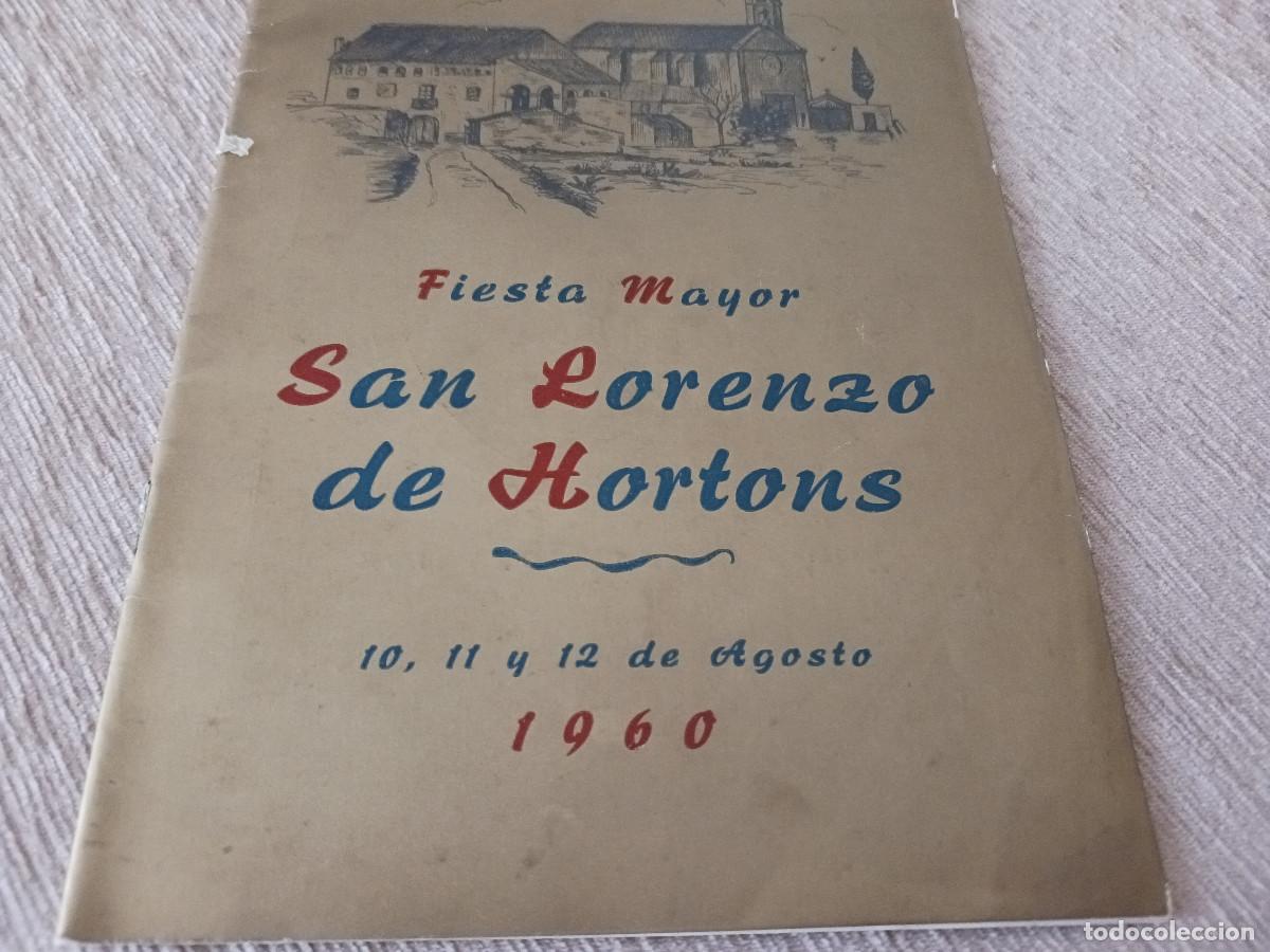 M&uacute;sica de colecci&oacute;n: san lorenzo de hortons, fiesta mayor 1960, la dolorosa y la monteria, andres vi&ntilde;as y angelita naves