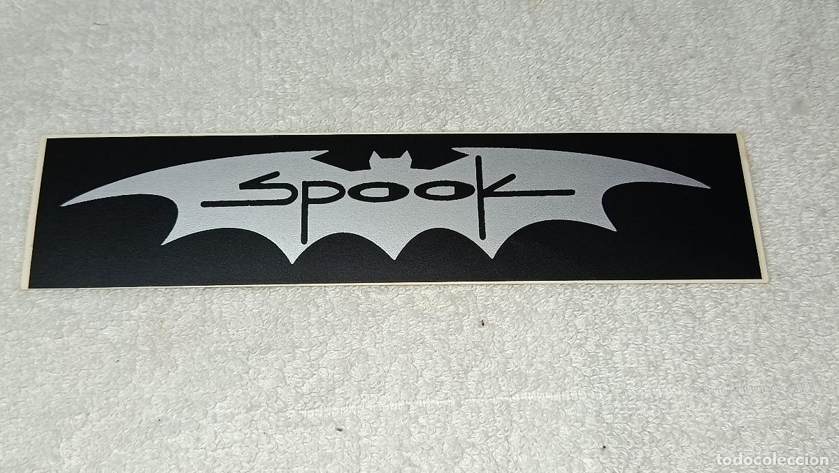 M&uacute;sica de colecci&oacute;n: ANTIGUA PEGATINA DE LA DISCOTECA SPOOK RUTA DEL BAKALAO VALENCIA A&Ntilde;OS 80 - 90