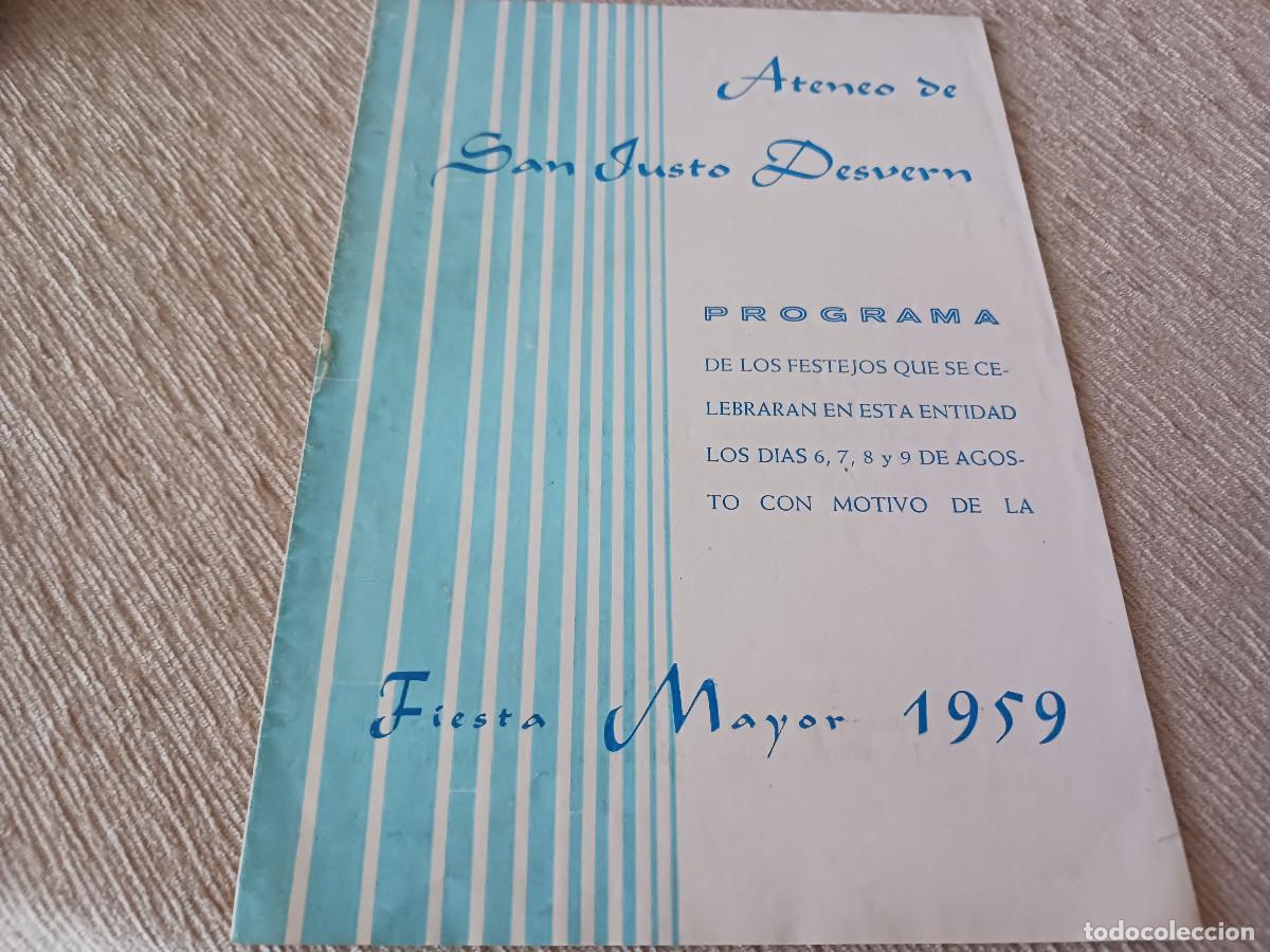 M&uacute;sica de colecci&oacute;n: ateneo de san justo desvern, fiesta mayor 1959, cayetano renom, maria teresa balcells