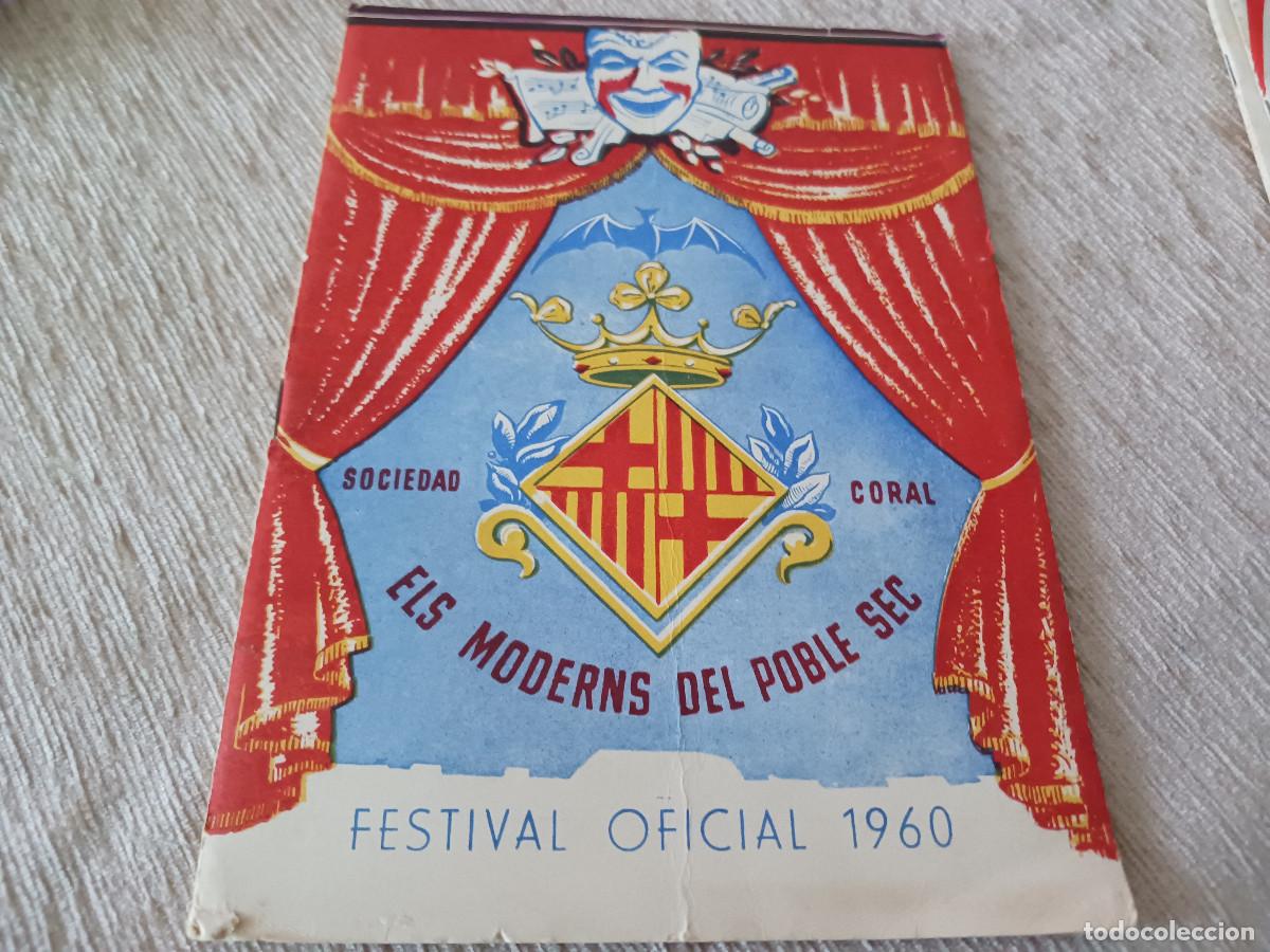 M&uacute;sica de colecci&oacute;n: soc. coral els moderns del poble sec, festival oficial 1962, la del manojo de rosas, andres vi&ntilde;as