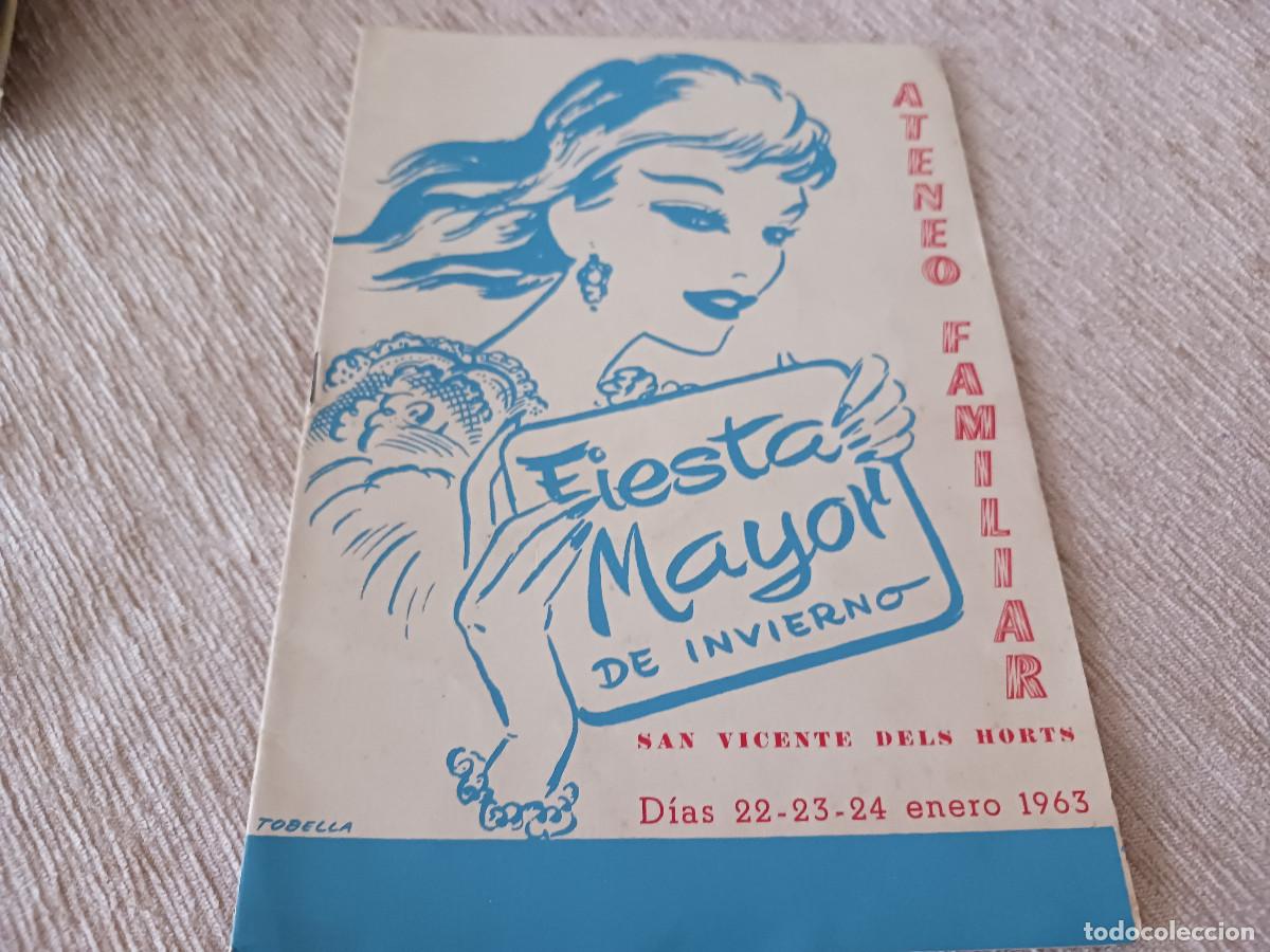M&uacute;sica de colecci&oacute;n: ateneo familiar, san vicente dels horts, fiesta mayor 1963, blas wilson y su orquesta