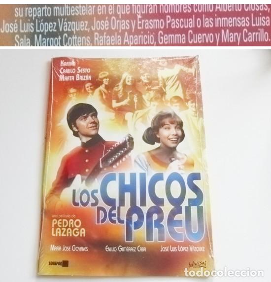 M&uacute;sica de colecci&oacute;n: LOS CHICOS DEL PREU DVD PRECINTADO PEL&Iacute;CULA KARINA CAMILO SESTO BAIZ&Aacute;N L&Oacute;PEZ V&Aacute;ZQUEZ CARRILLO CUERVO