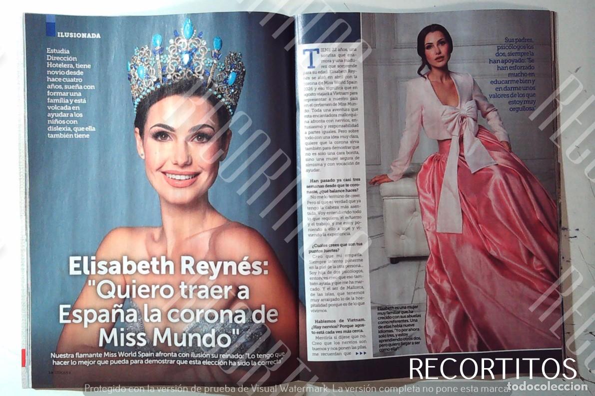 M&uacute;sica de colecci&oacute;n: miss universo espa&ntilde;a elisabeth reynes
