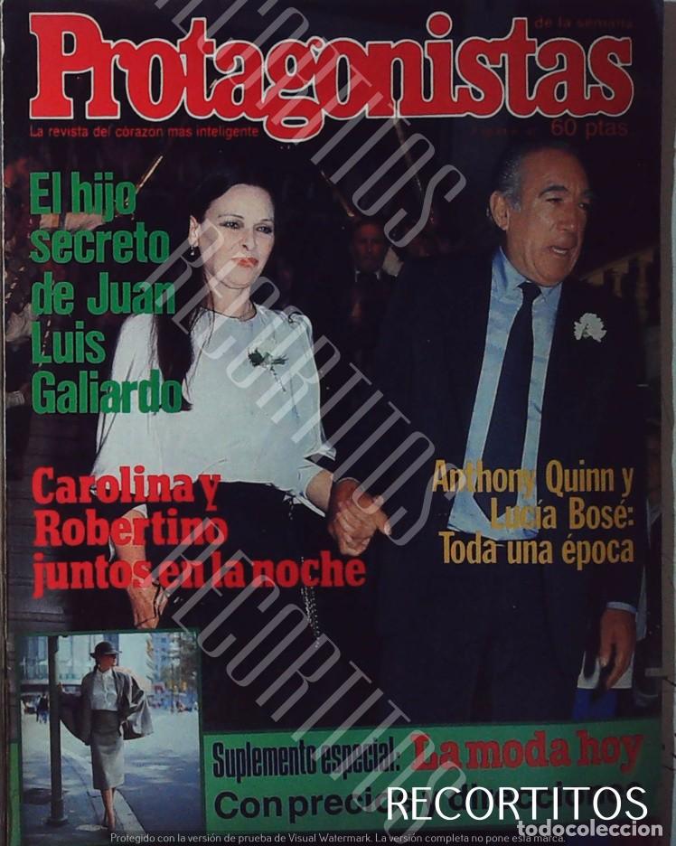 M&uacute;sica de colecci&oacute;n: recorte portada lucia bose anthony quinn
