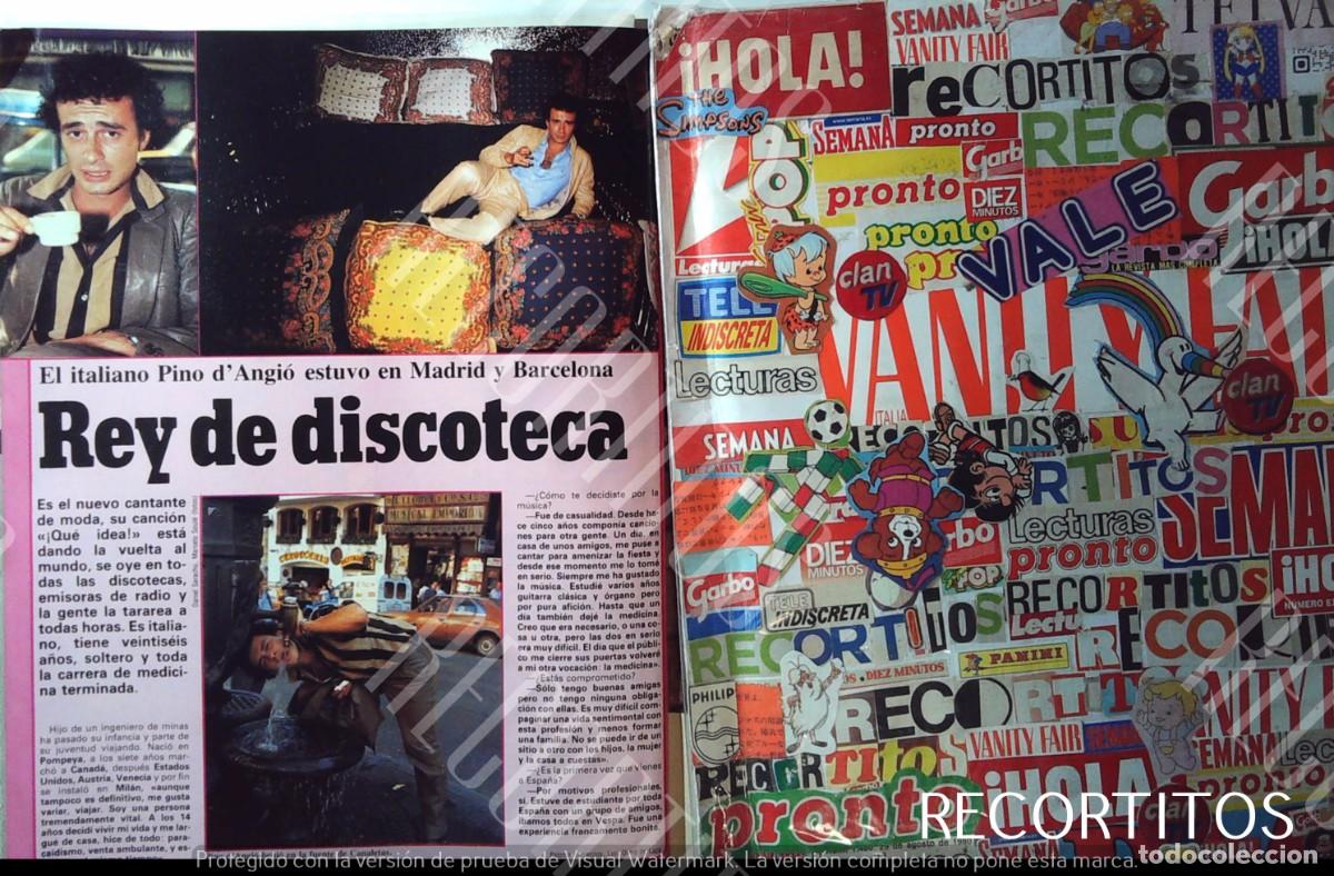 M&uacute;sica de colecci&oacute;n: PINO DONAGGIO d'angio en barcelona canaletas