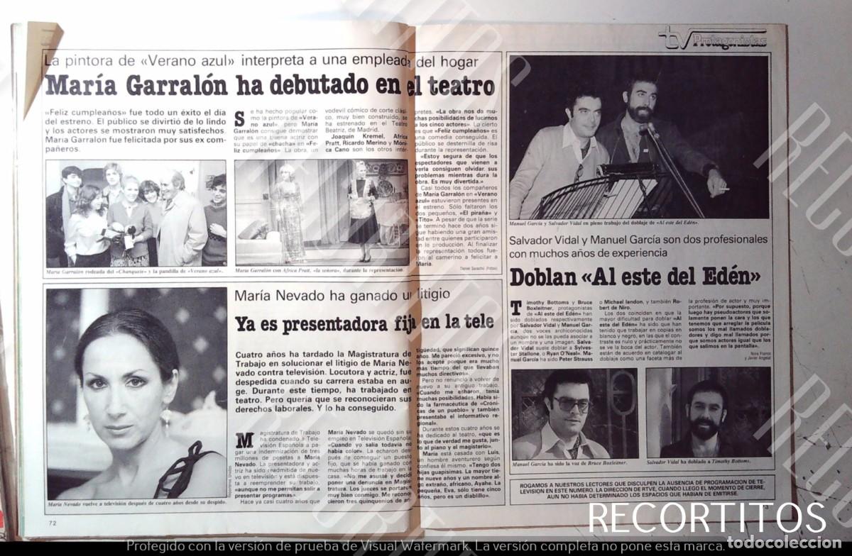 M&uacute;sica de colecci&oacute;n: DOBLAJE DOBLADORES SALVADOR VIDAL MANUEL GARCIA MARIA GARRALON NEVADO AFRICA PRATT