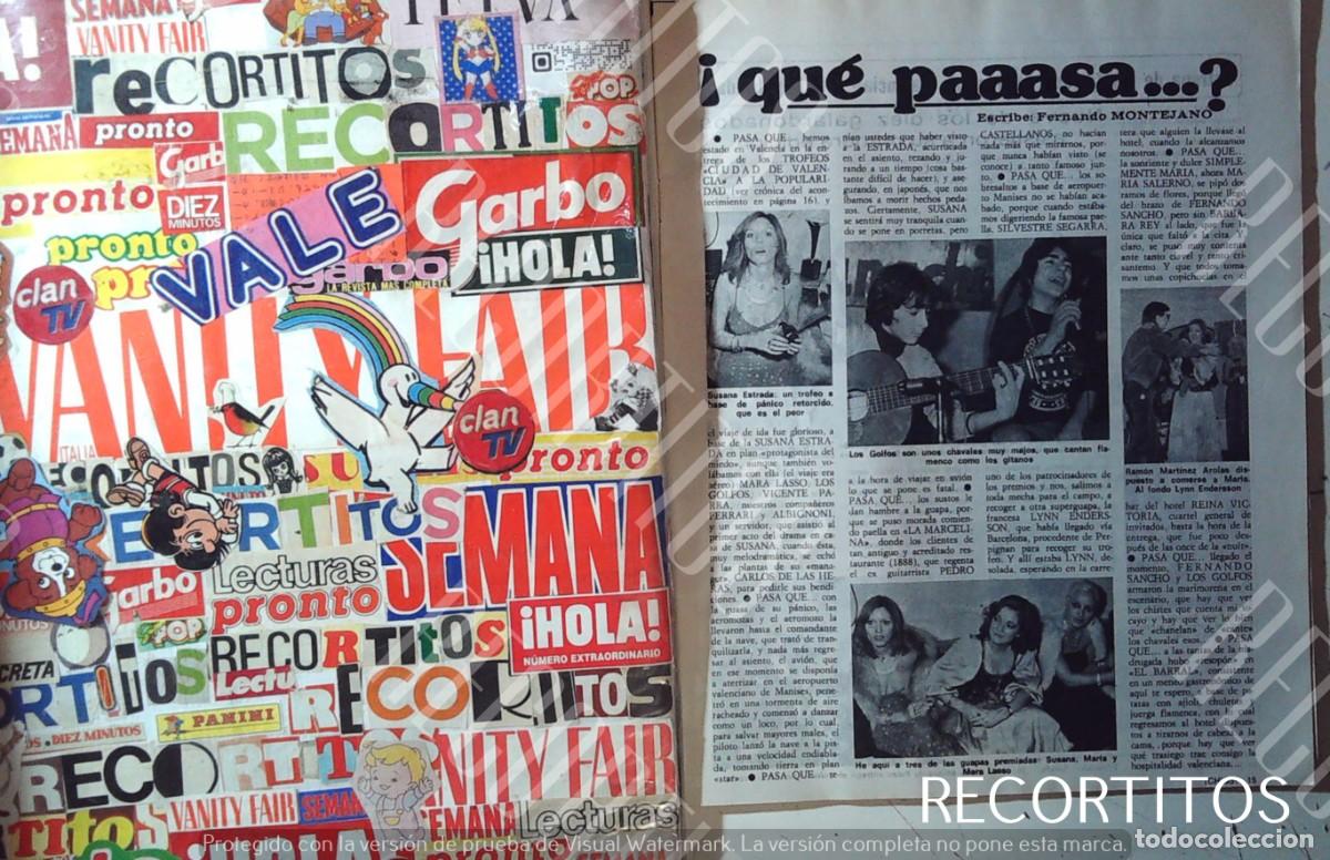 M&uacute;sica de colecci&oacute;n: SUSANA ESTRADA BOTONES MARA LASSO MARIA SALERNO RAMON MARTINEZ AROLAS BOTONES