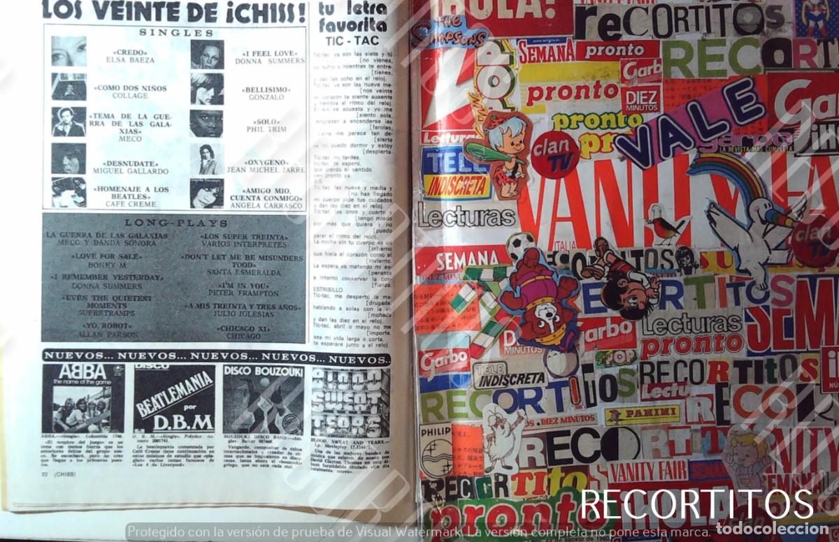 M&uacute;sica de colecci&oacute;n: JEAN MICHEL JARRE MIGUEL GALLARDO ABBA PHIL TRIM ANGELA CARRASCO DONNA SUMMER GONZALO CAFE CREME