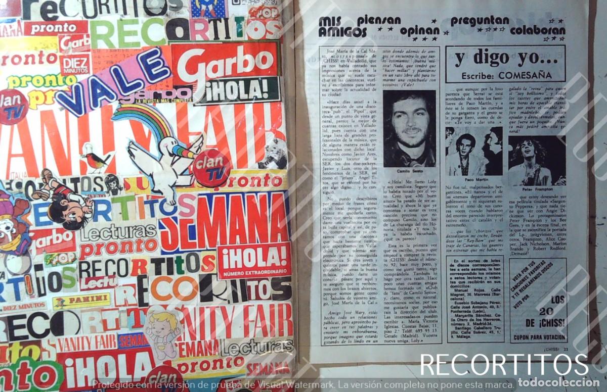 M&uacute;sica de colecci&oacute;n: CAMILO SESTO PACO MARTIN PETER FRAMPTON