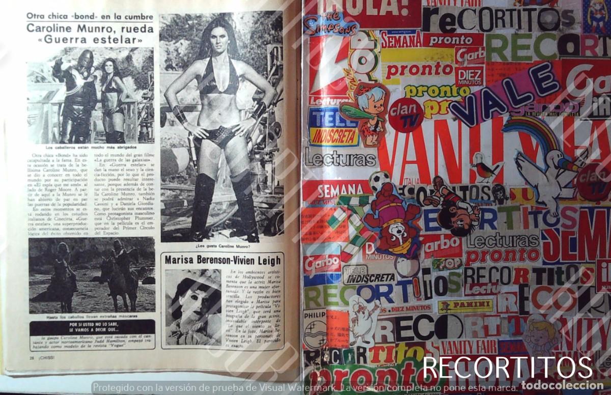 M&uacute;sica de colecci&oacute;n: CAROLINE MUNRO GUERRA ESTELAR JAMES BOND 007 MARISA BERENSON