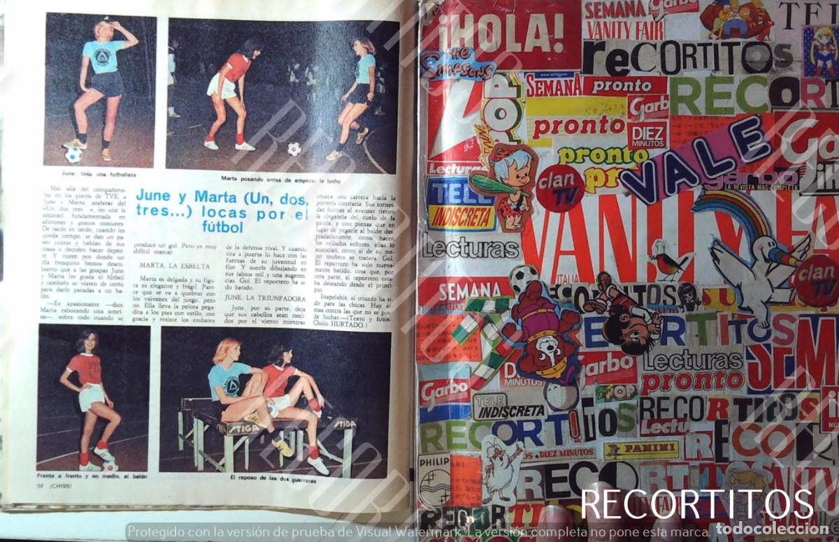 M&uacute;sica de colecci&oacute;n: JUNE Y MARTA DEL UN DOS TRES LOCAS POR EL FUTBOL