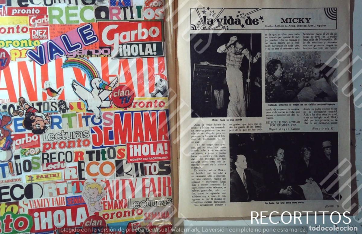 M&uacute;sica de colecci&oacute;n: micky y los tonys EUROVISION