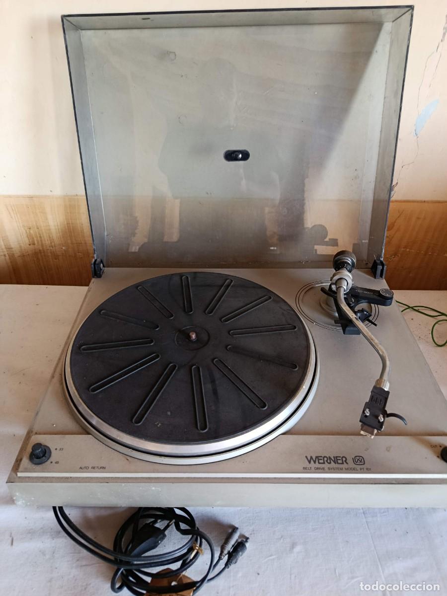 M&uacute;sica de colecci&oacute;n: Tocadiscos Werner sin probar