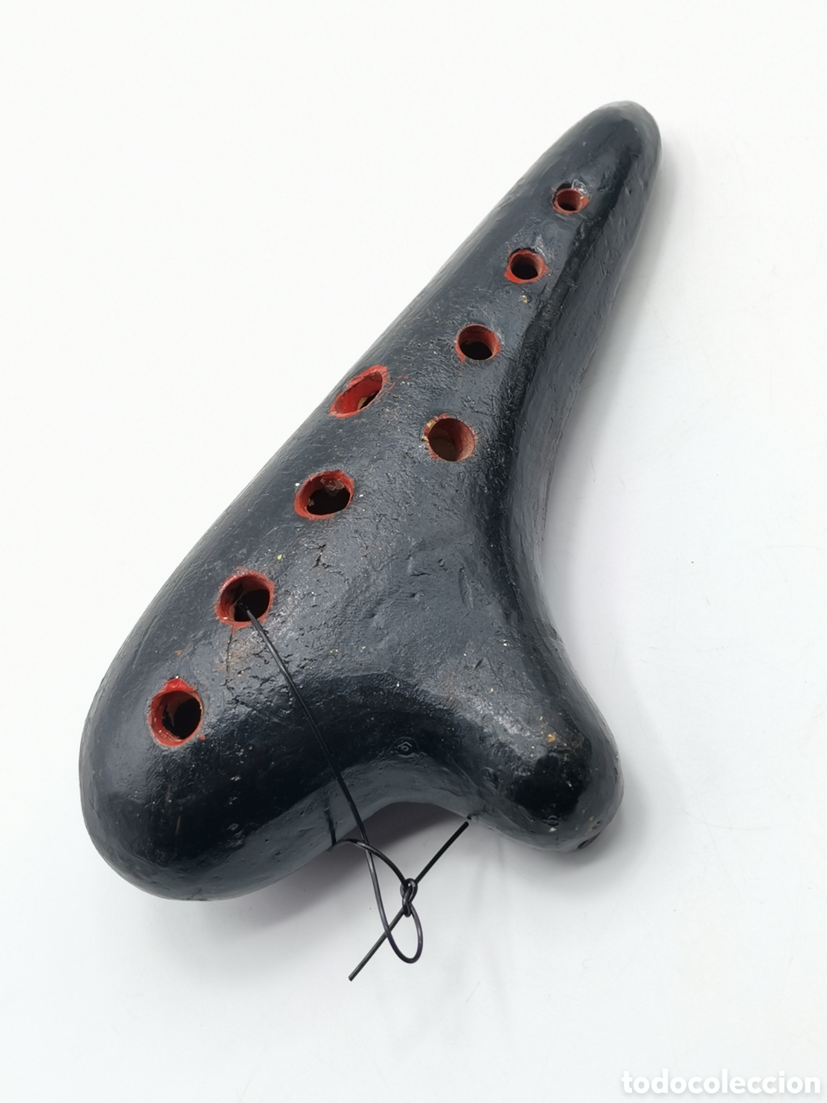 M&uacute;sica de colecci&oacute;n: INSTRUMENTO MUSICAL ANTIGUO OCARINA DE TERRACOTA