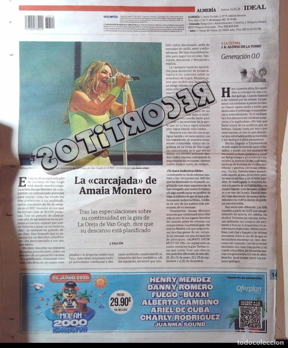 M&uacute;sica de colecci&oacute;n: LA OREJA DE VAN GOGH amaia amaya montero