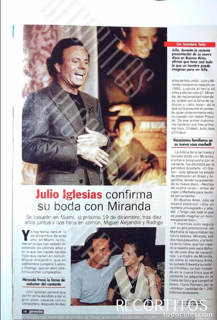 M&uacute;sica de colecci&oacute;n: JULIO IGLESIAS MIRANDA