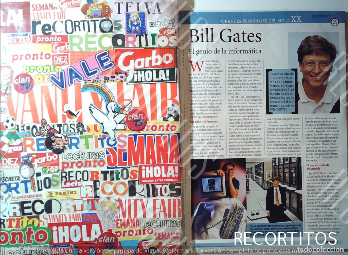 M&uacute;sica de colecci&oacute;n: BILL GATES GRANDES PERSONAJES DEL SIGLO XX