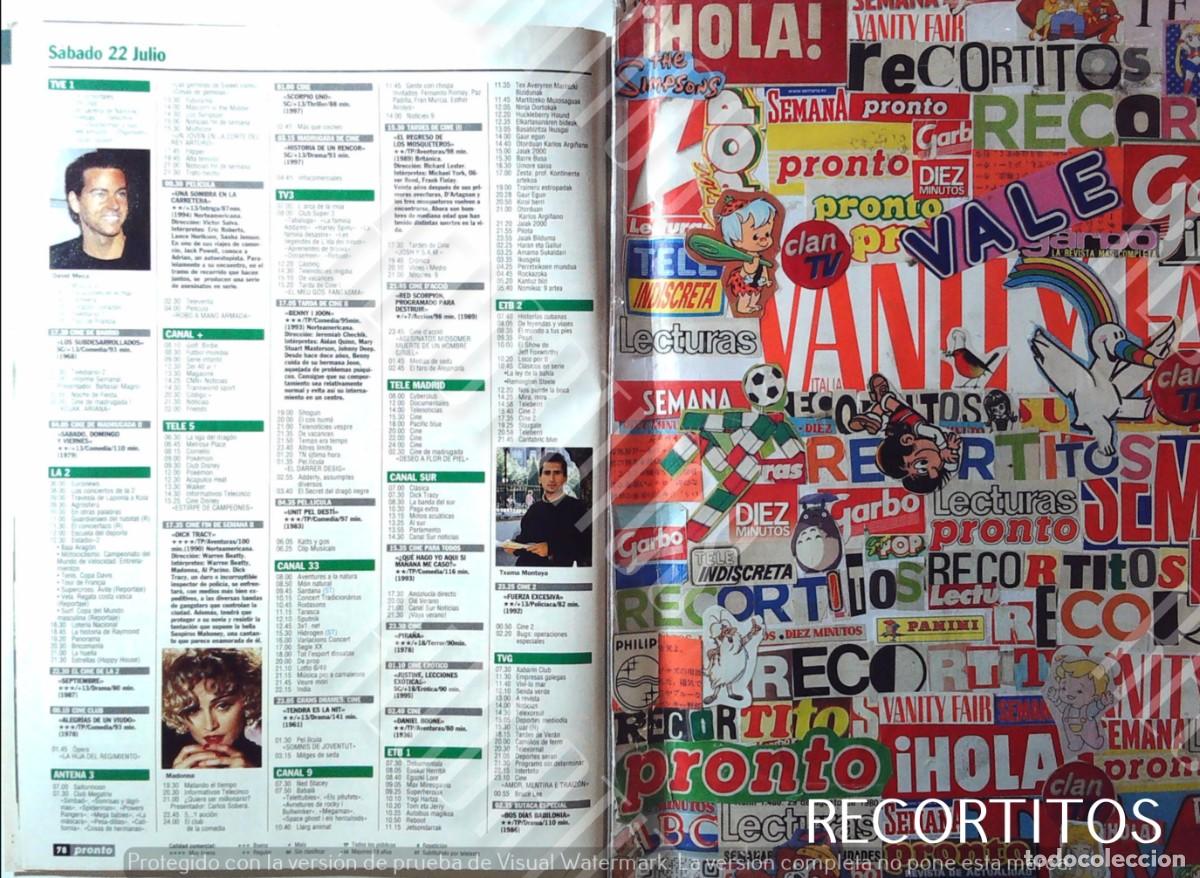 M&uacute;sica de colecci&oacute;n: DICK TRACY MADONNA DAVID MECA MIGUEL INDURAIN LOS SIMPSON MERCEDES MILA