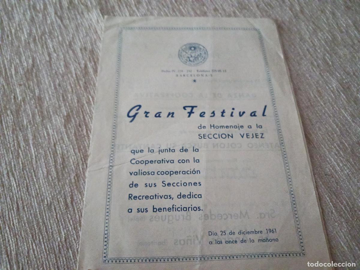 M&uacute;sica de colecci&oacute;n: gran festival homenaje a la vejez, san martin 1961, andres vi&ntilde;as y mercedes brugues