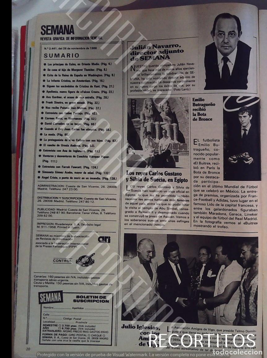 M&uacute;sica de colecci&oacute;n: SYLVIA SILVIA SOMMERLATH DE SUECIA carlos gustavo en egipto abu simbel julio iglesias vigo