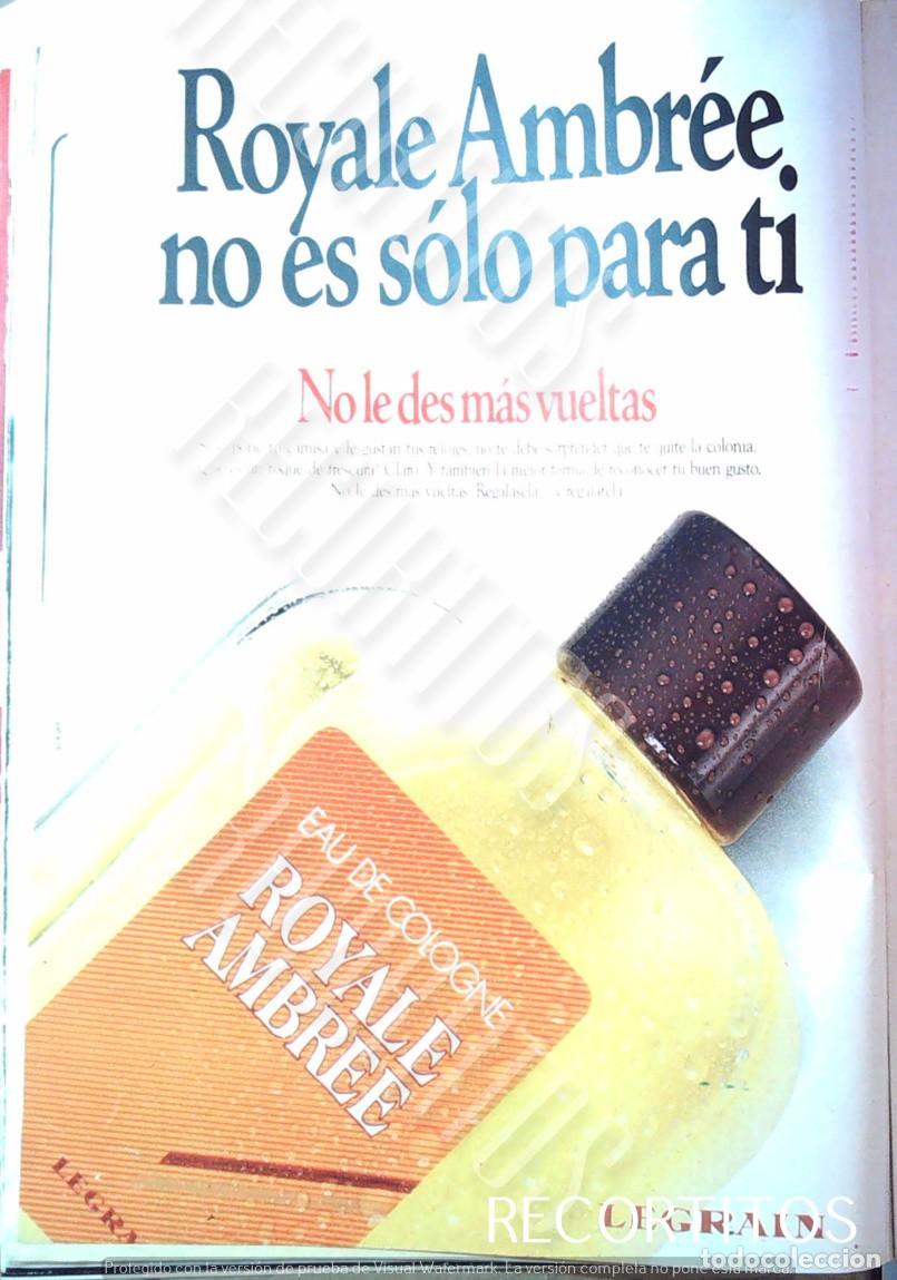 Musique de collection: royale ambree LEGRAIN ANUNCIO publicidad