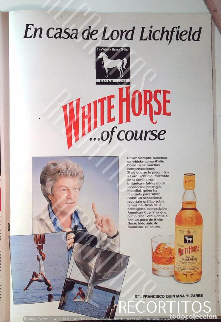 M&uacute;sica de colecci&oacute;n: WHITE HORSE LORD LICHFIELD ANUNCIO PUBLICIDAD WHISKY