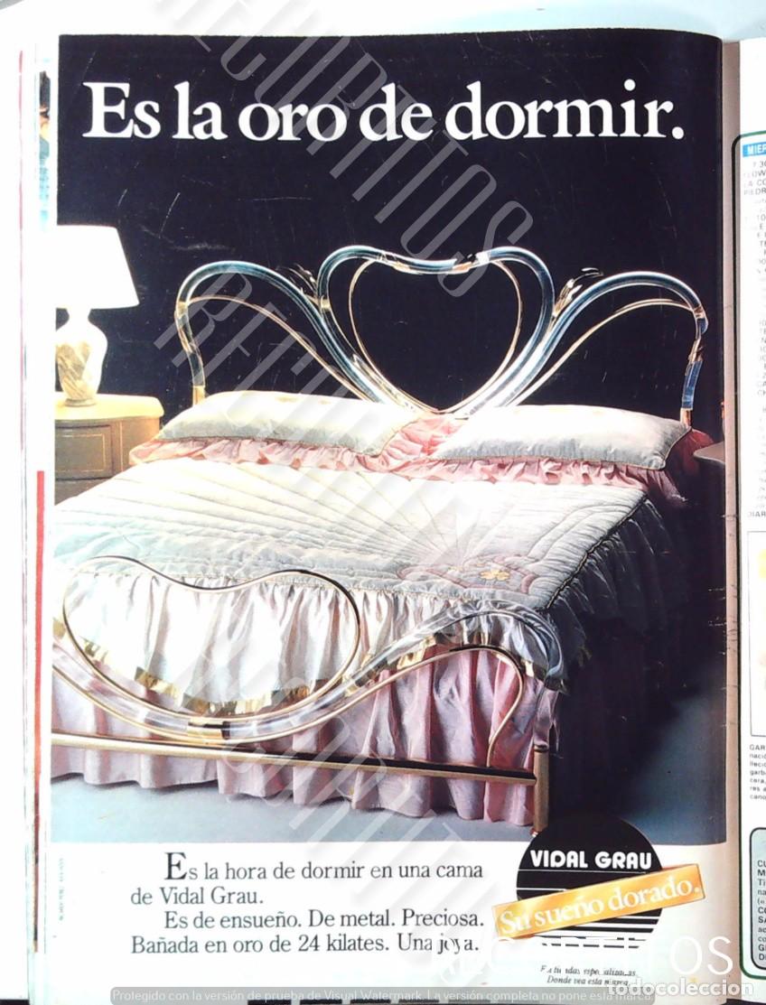 M&uacute;sica de colecci&oacute;n: VIDAL GRAU MUEBLES CAMAS ANUNCIO PUBLICIDAD