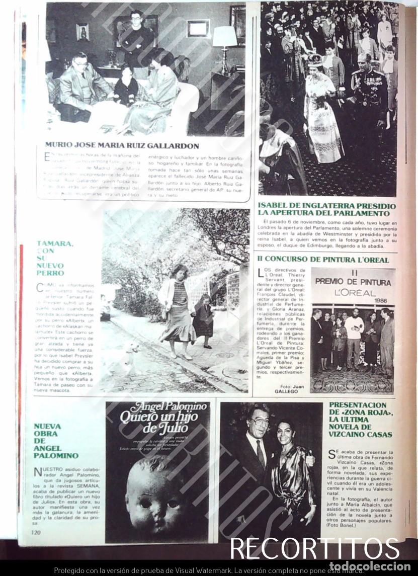 M&uacute;sica de colecci&oacute;n: JOSE MARIA RUIZ GALLARDON ISABLE II APERTURA DEL PARLALMENTO L'OREAL TAMARA FALCO Y SU PERRO