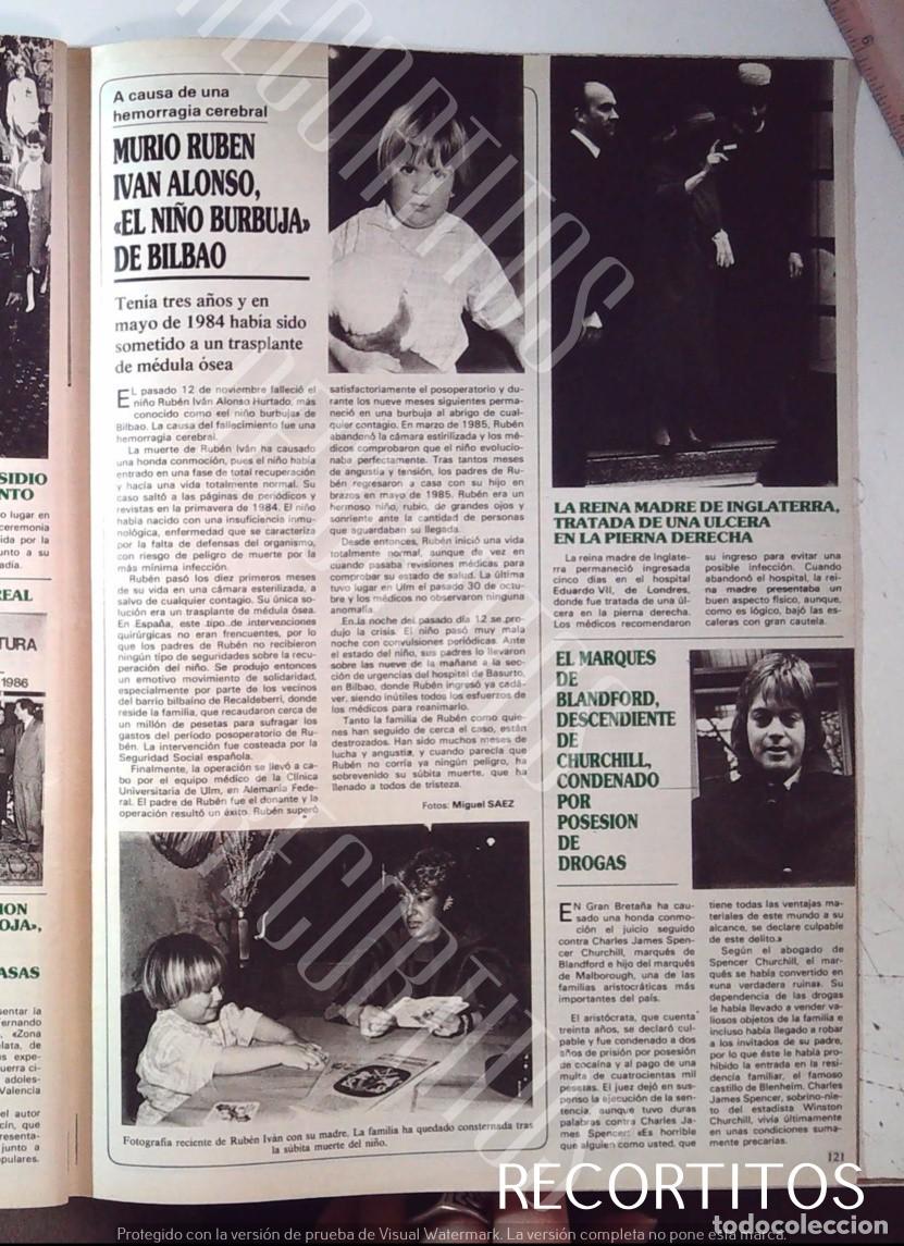 M&uacute;sica de colecci&oacute;n: IVAN ALONSO EL NI&Ntilde;O BURBUJA DE BILBAO LA REINA MADRE DE INGLATERRA EL MARQUES DE BLADFORD