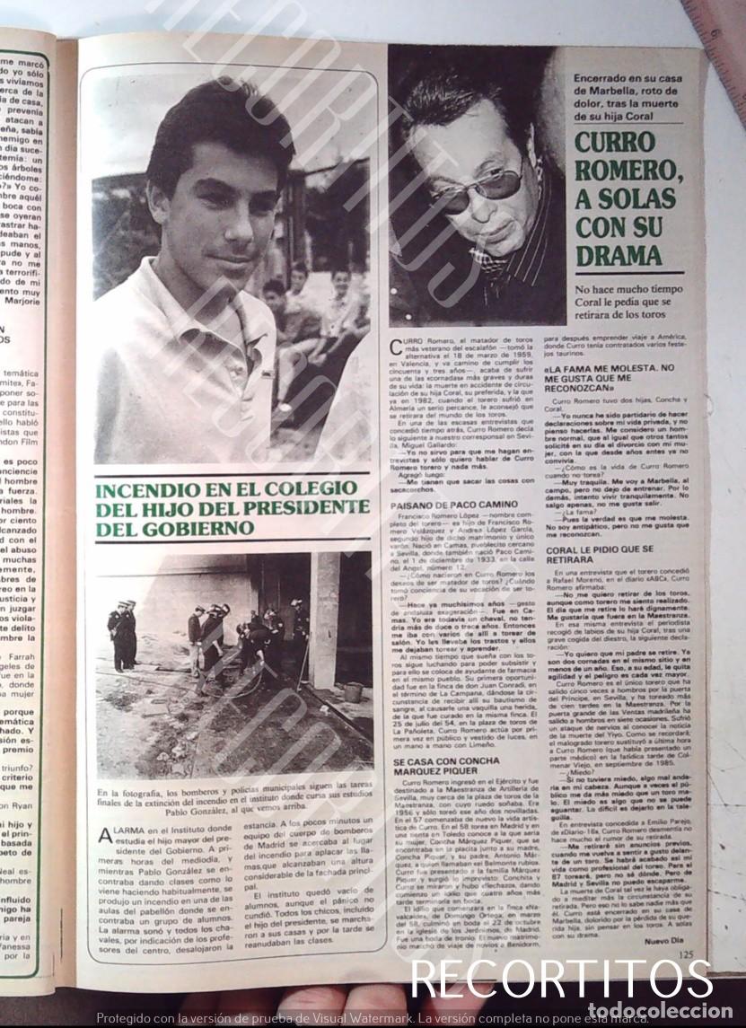 M&uacute;sica de colecci&oacute;n: CURRO ROMERO INCENDIO EN EL COLEGIO DE PABLO GONZALEZ