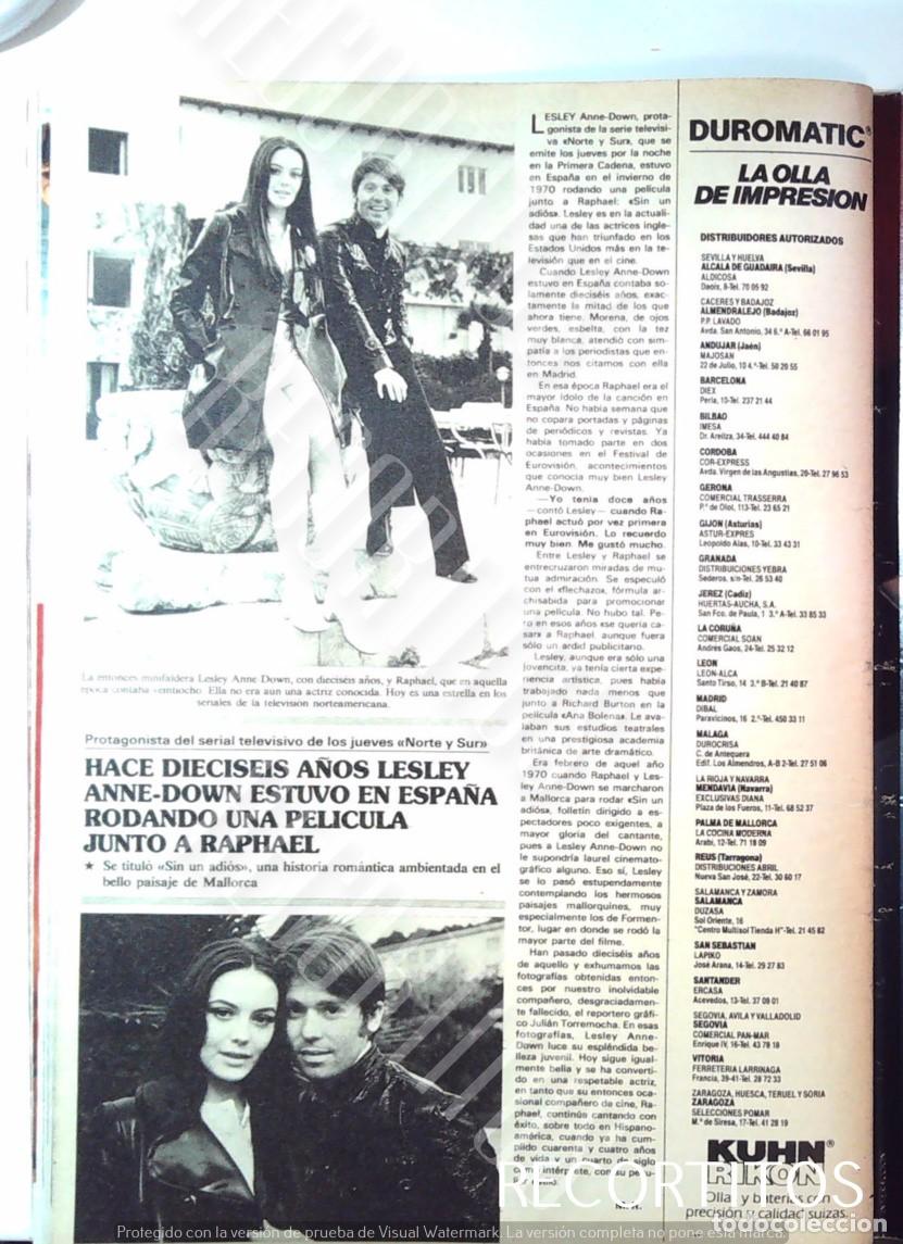 M&uacute;sica de colecci&oacute;n: RAPHAEL LESLEY ANN DOWN LESLI LESLEI