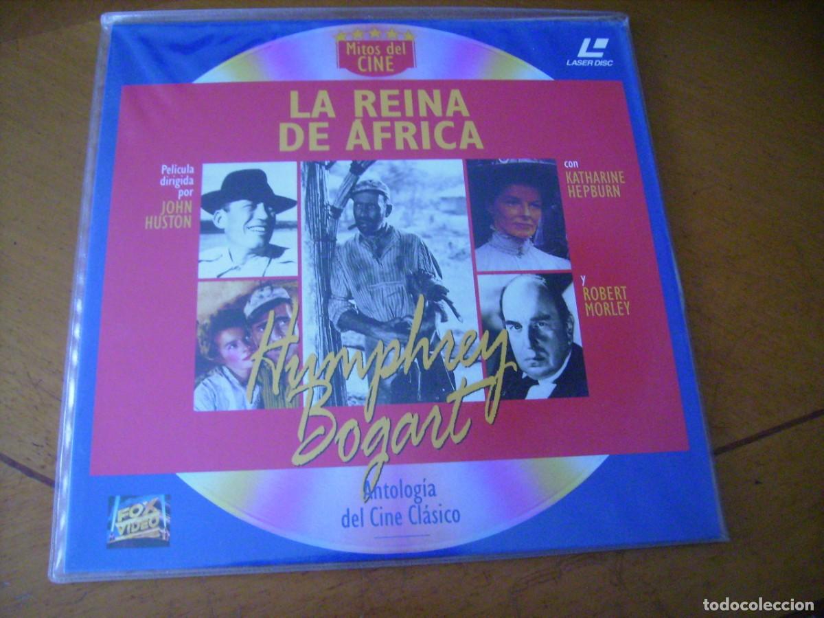 M&uacute;sica de colecci&oacute;n: LASER DISC - LA REINA DE AFRICA - HUMPHREY BOGART