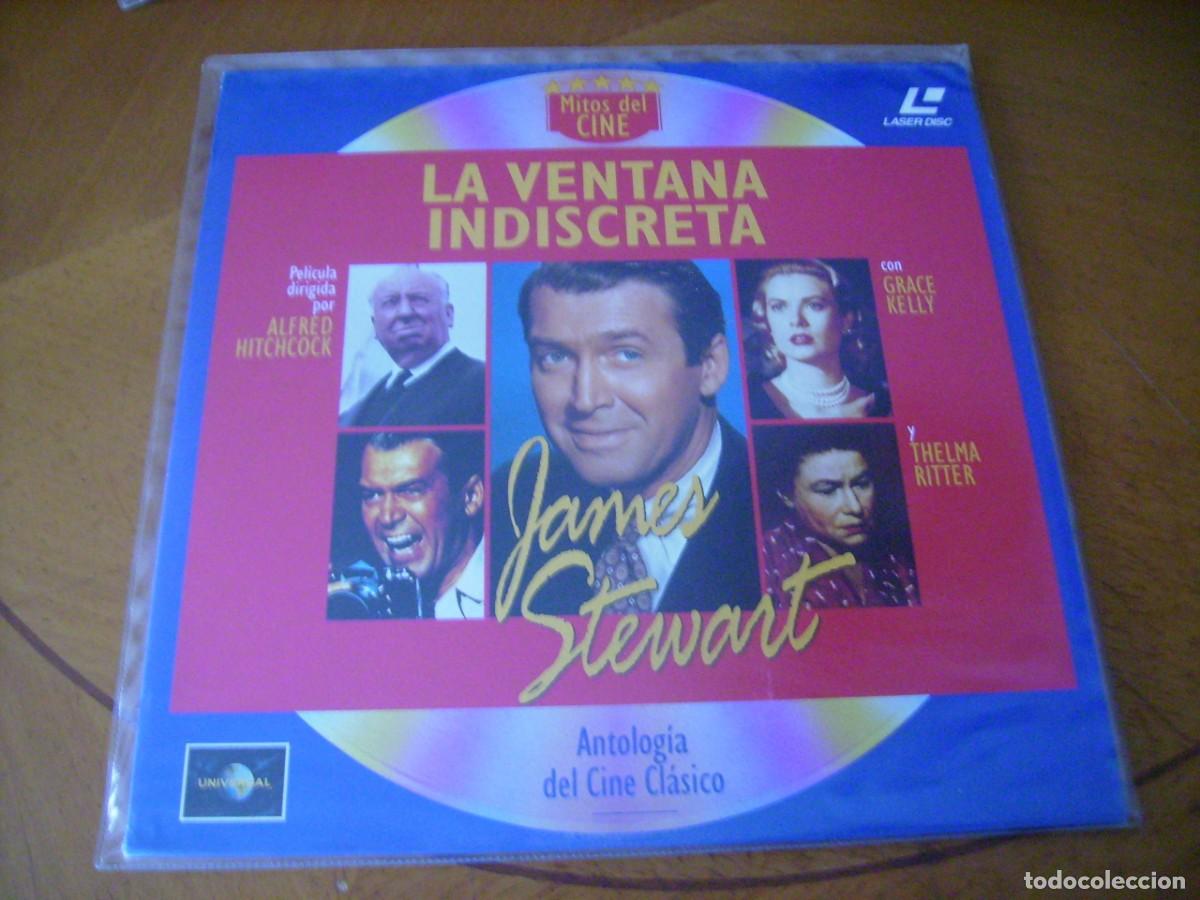Musica di collezione: LASER DISC - LA VENTANA INDISCRETA - JAMES STEWART