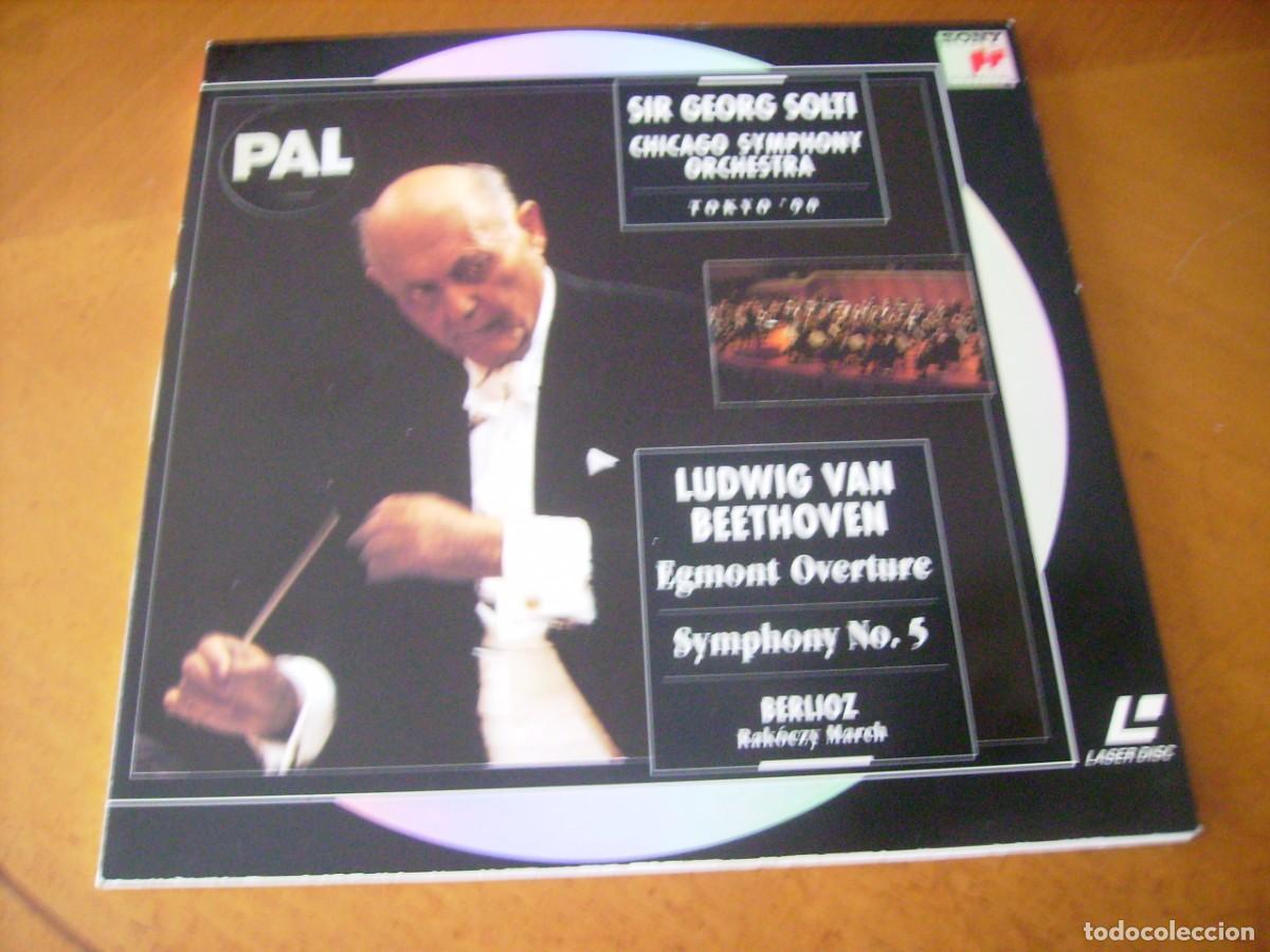 M&uacute;sica de cole&ccedil;&atilde;o: LASER DISC - SIR GEORG SOLTI - TOKYO 90 / PORTADA DOBLE