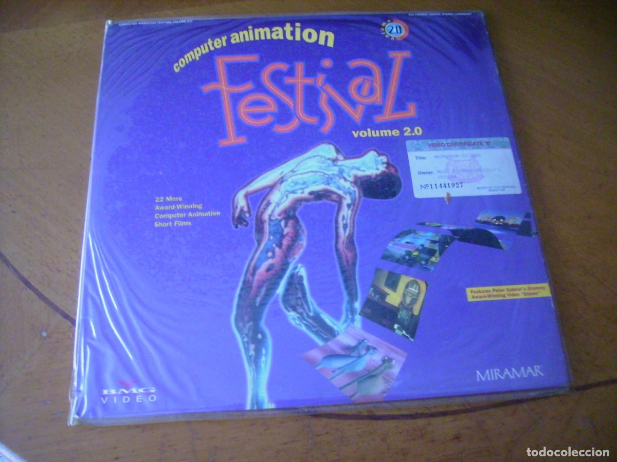 M&uacute;sica de colecci&oacute;n: LASER DISC - FESTIVAL - COMPUTER ANIMATION - ED USA
