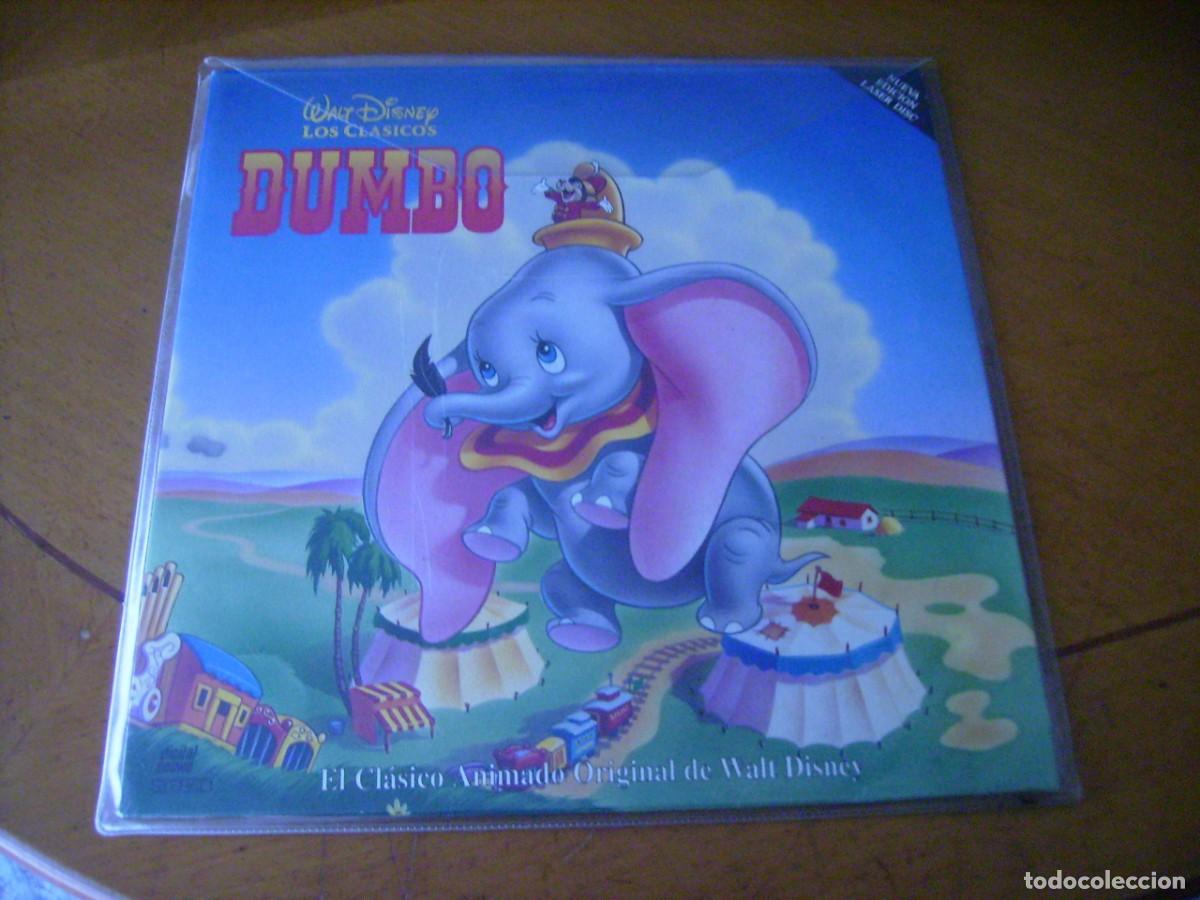 M&uacute;sica de colecci&oacute;n: LASER DISC - DUMBO - WALT DISNEY