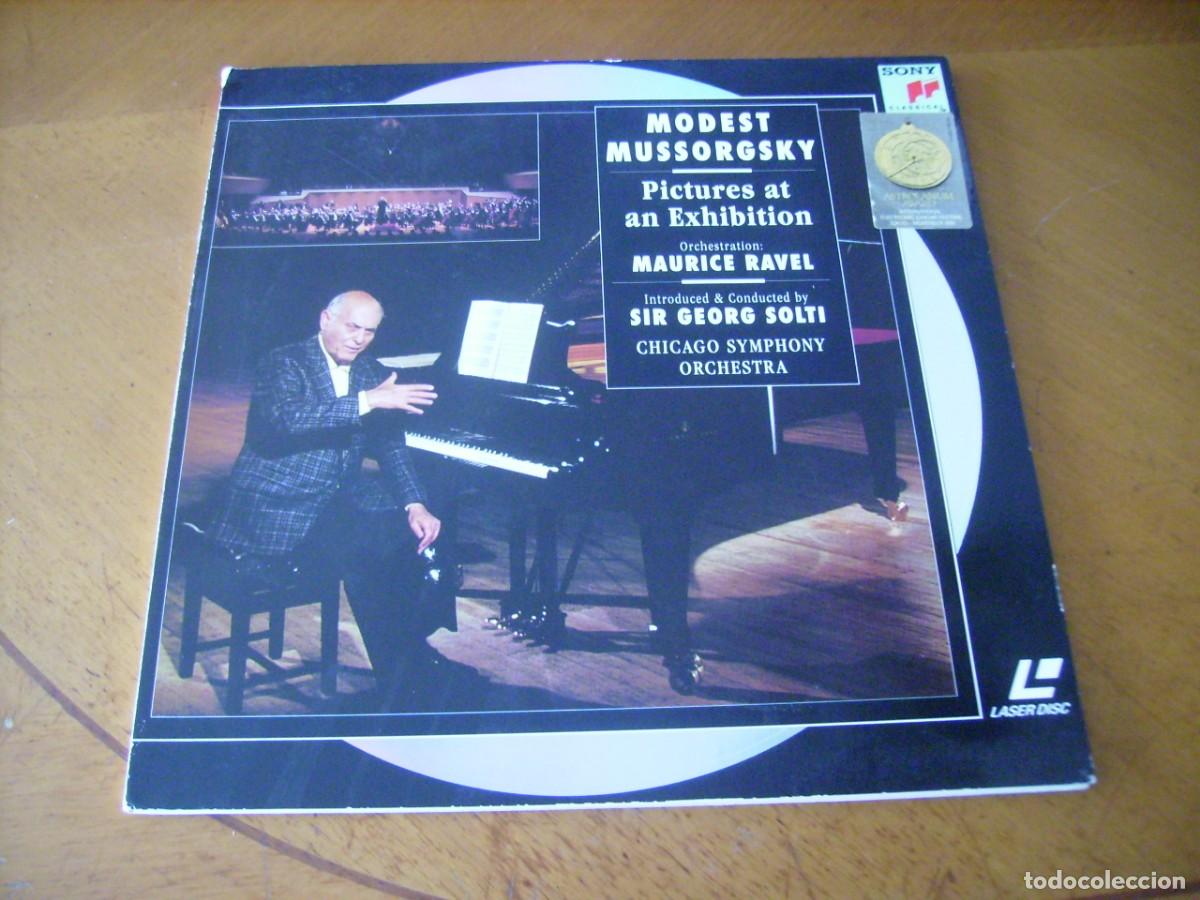 Musique de collection: LASER DISC - MODEST MUSSORGSKY - PORTADA DOBLE