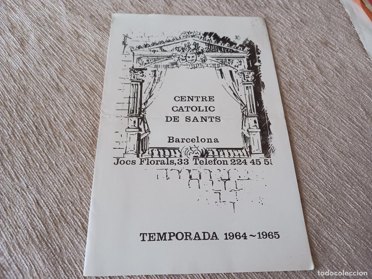M&uacute;sica de colecci&oacute;n: centro catolico de sants 1964, teatre, maria rosa, de guimera, zarzuela por grupo ben avinguts