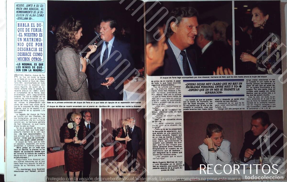 M&uacute;sica de colecci&oacute;n: NATI ABASCAL rafael medina duque de feria la duquesa de alba cayetana jesus aguirre maria eugenia ma
