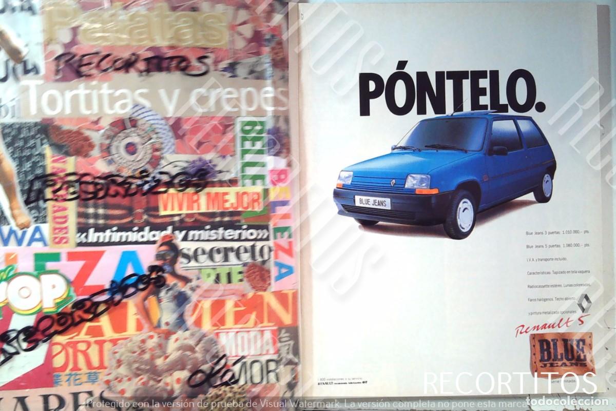 M&uacute;sica de colecci&oacute;n: RENAULT 5 BLUE JEANS ANUNCIO PUBLICIDAD