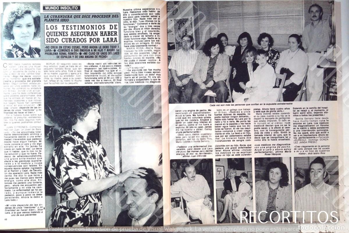 M&uacute;sica de colecci&oacute;n: MUNDO INSOLITO CURANDERA LARA CURACIONES IMPOSICION DE MANOS