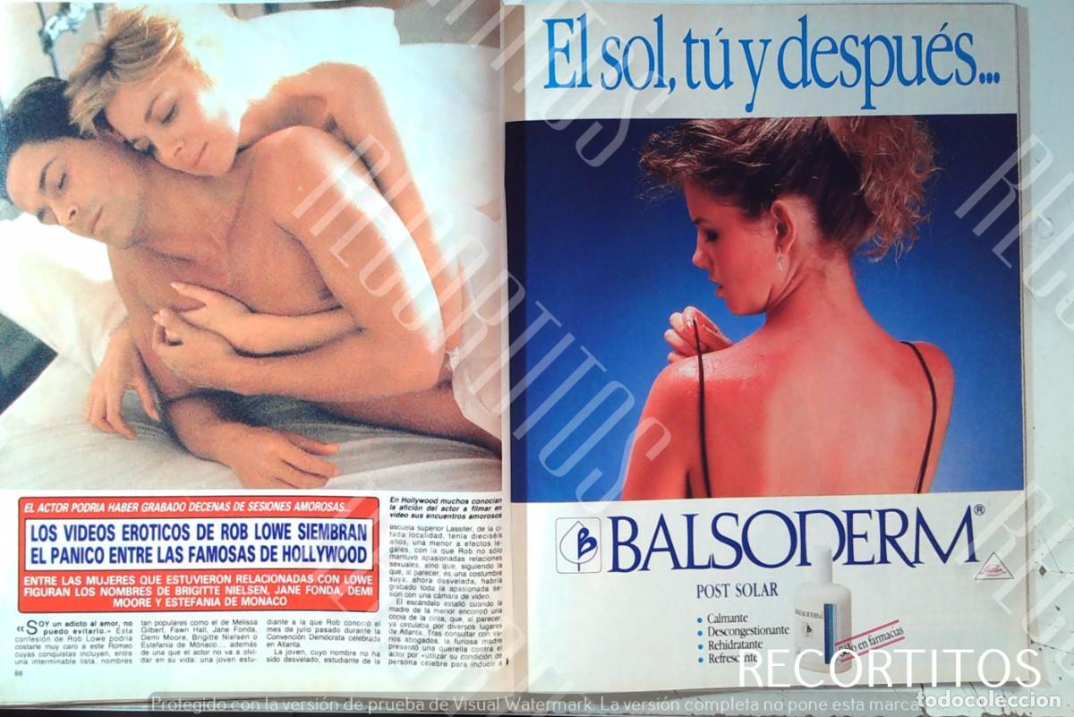 M&uacute;sica de colecci&oacute;n: ROB LOWE BRIGITTE NIELSEN DEMI MOORE