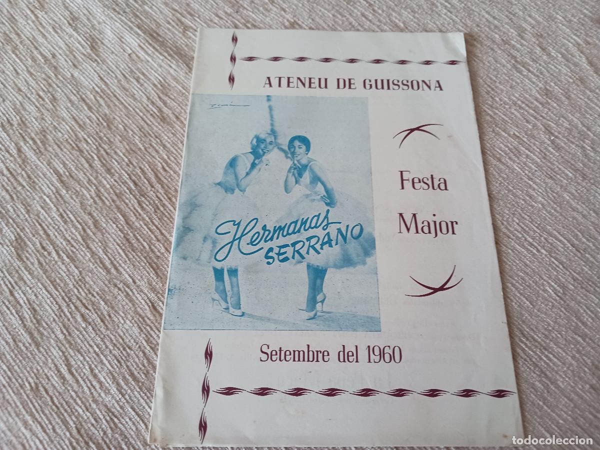 M&uacute;sica de colecci&oacute;n: ateneu de guissona, fiesta mayor 1960, hermanas serrano, trio guadalajara y zarzuela