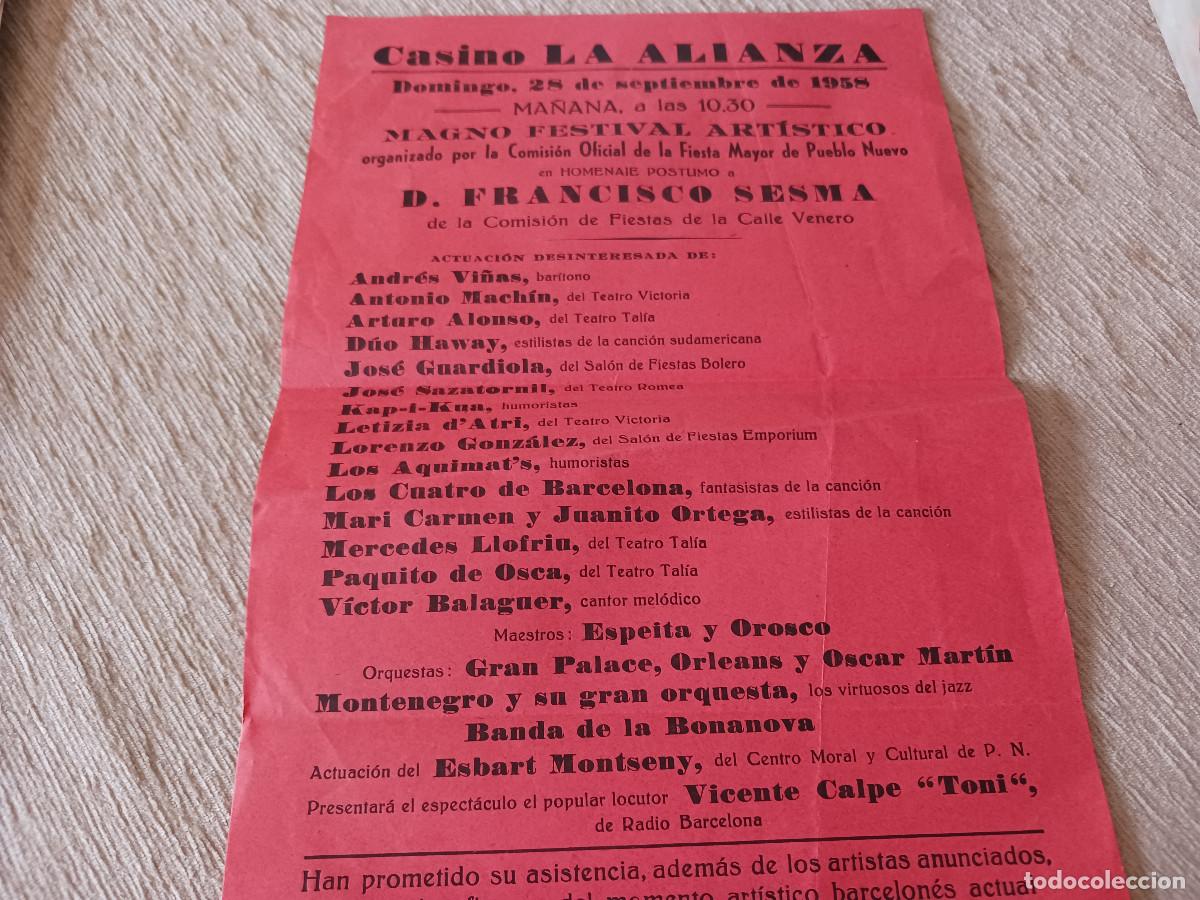 M&uacute;sica de colecci&oacute;n: casino la alianza de pueblo nuevo, 1958, antonio machin, lorenzo gonzalez, jose guardiola, etc...