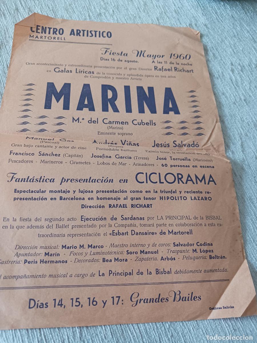 M&uacute;sica de colecci&oacute;n: centro artistico de martorell 1960, zarzuela marina, la principal de la bisbal y esbart dansaire