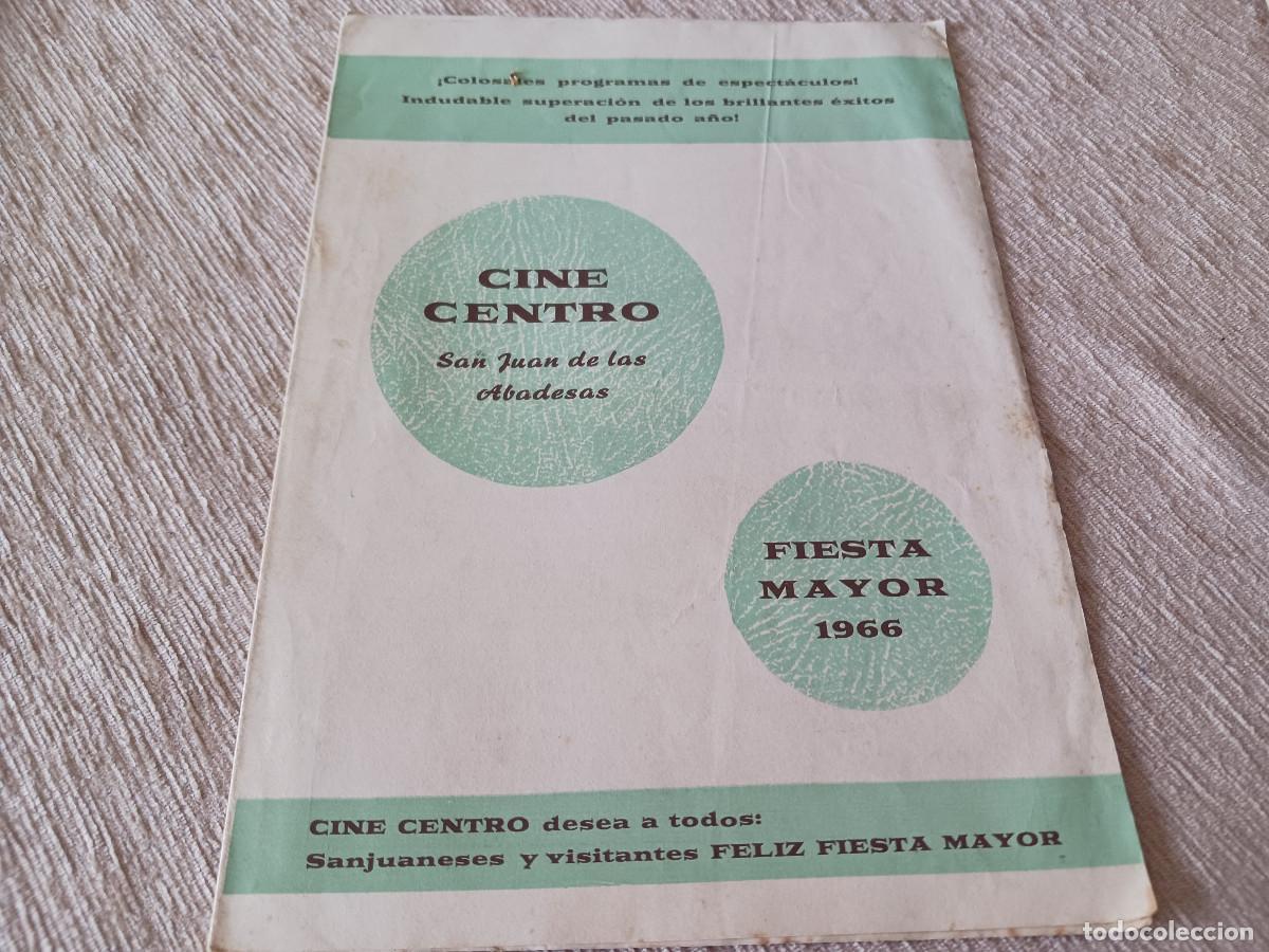 M&uacute;sica de colecci&oacute;n: cine centro, san juan de las abadesas 1966, fiesta mayor,m&ordf; matilde almendros, m&ordf; asuncion casals