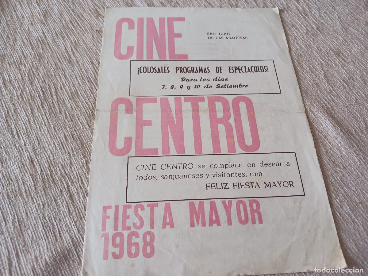 M&uacute;sica de colecci&oacute;n: cine centro, san juan de las abadesas 1968, fiesta mayor, zarzuela, andres vi&ntilde;as, pilar torres