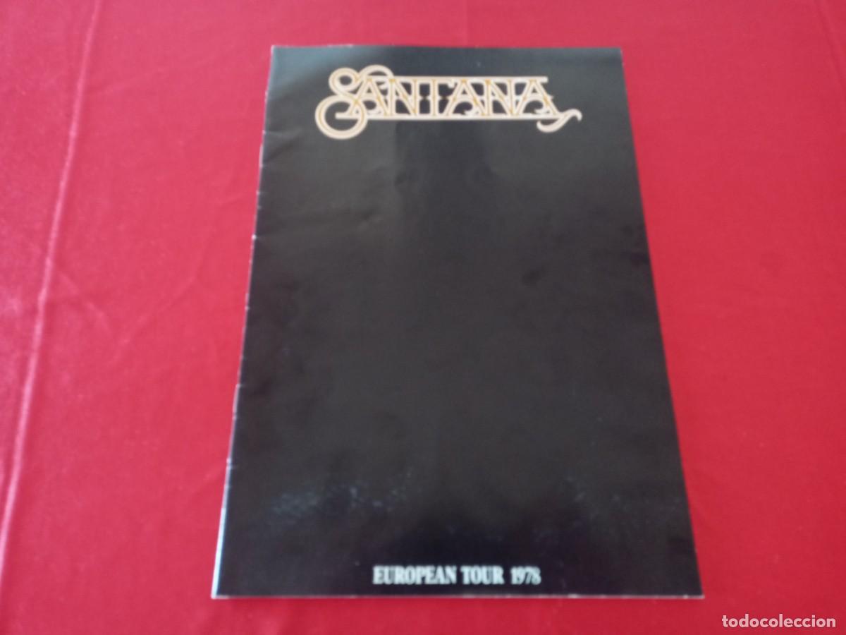 Musiksammlung: SANTANA - EUROPEAN TOUR 1978 - PROGRAMA